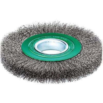 Lessmann Edelstahl Drahtbürste Ø178x23/26mm - Rostfrei Reinigungsbürste Lessmann Edelstahl Drahtbürste Ø178x23/26mm - Rostfrei Reinigungsbürste