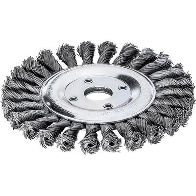 Lessmann Rundbürste Stahldraht Gezopft Ø125 X 14 X 0,5mm Lessmann Rundbürste Stahldraht Gezopft Ø125 X 14 X 0,5mm