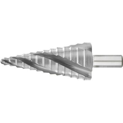Exact - Stufenbohrer 4-12mm - Universal 4-Fach Spiralnute HSS Exact - Stufenbohrer 4-12mm - Universal 4-Fach Spiralnute HSS