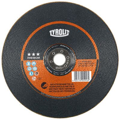 Tyrolit Aluminium- und Nichteisenmetall-Schruppscheibe - 125mm Tyrolit Aluminium- und Nichteisenmetall-Schruppscheibe - 125mm