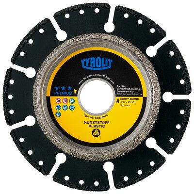 Tyrolit DCCI Premium Diamant Trenn- & Anfasscheibe - Galvanisiert Tyrolit DCCI Premium Diamant Trenn- & Anfasscheibe - Galvanisiert