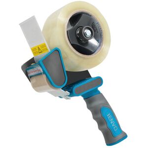 Einviro Pack Clyno-Tape Klebebandabroller - Sicherheitsmesser, Gummihandtag Einviro Pack Clyno-Tape Klebebandabroller - Sicherheitsmesser, Gummihandtag