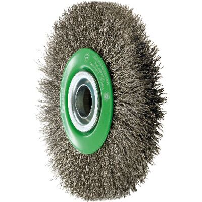 Forum Kreisbürste - Stahl, 150mm, 0,3mm gewellter Draht Forum Kreisbürste - Stahl, 150mm, 0,3mm gewellter Draht