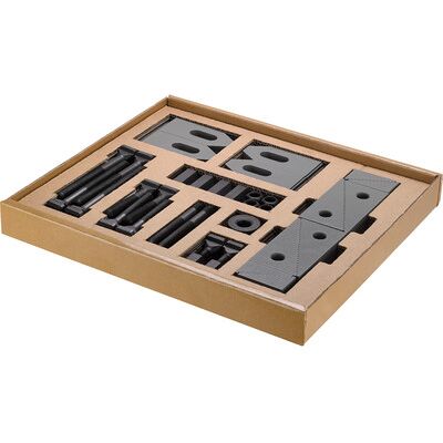 Forum M12 x 12 mm Universelles T-Schlitz-Klemmen-Set - Werkzeugsatz Forum M12 x 12 mm Universelles T-Schlitz-Klemmen-Set - Werkzeugsatz