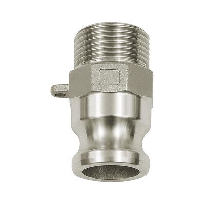 Riegler Kamlok-Schnellkupplungsstecker Mit Ag, Typ F, Es 1.4401, R 4 (1116.40-Es) Riegler Kamlok-Schnellkupplungsstecker Mit Ag, Typ F, Es 1.4401, R 4 (1116.40-Es)
