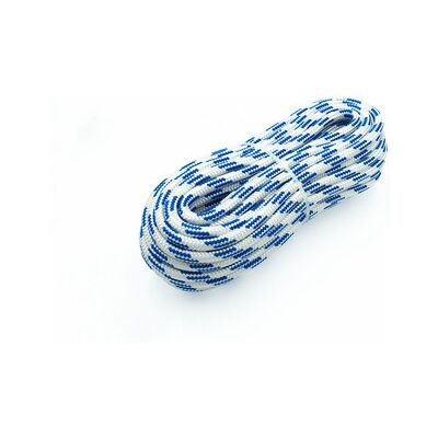 Pösamo Mehrzweckseil Geflochten 6mm 20m Weiß/blau Pösamo Mehrzweckseil Geflochten 6mm 20m Weiß/blau