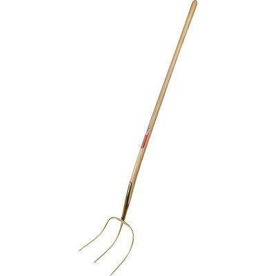 Freund Victoria Streug. 33925 3-Zinkig 30 X 30 Gold, Eschenstiel Freund Victoria Streug. 33925 3-Zinkig 30 X 30 Gold, Eschenstiel