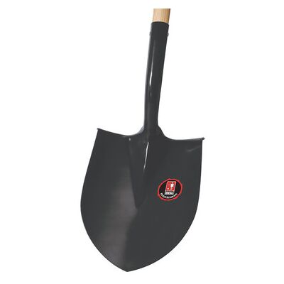 Ideal 2 Große Schwarze Spatenschaufel mit Stiel Ideal 2 Große Schwarze Spatenschaufel mit Stiel