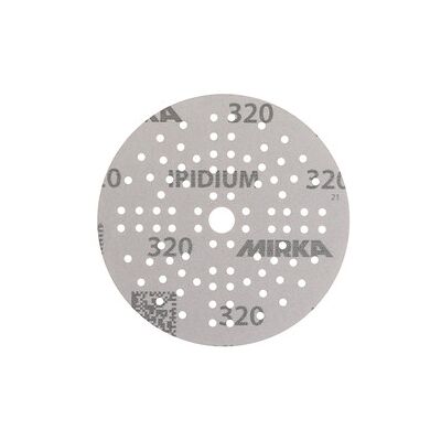 Mirka Schleifmittel IRIDIUM - 125mm Grip 89T - Körnung 320 - 100 Stück Mirka Schleifmittel IRIDIUM - 125mm Grip 89T - Körnung 320 - 100 Stück
