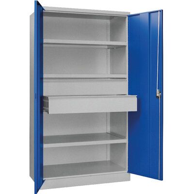 Pavoy Schwerlastschrank 36362-104-007-735510 Ral7035/5010 Pavoy Schwerlastschrank 36362-104-007-735510 Ral7035/5010