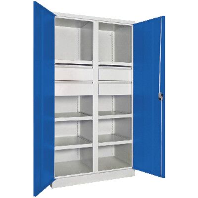 Pavoy Schwerlastschrank 36363-104-007-735510 Ral7035/5010 Pavoy Schwerlastschrank 36363-104-007-735510 Ral7035/5010