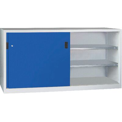 Pavoy Schwerlastschiebetürenschrank 30330-200-500-735510 Ral7035/5010 Pavoy Schwerlastschiebetürenschrank 30330-200-500-735510 Ral7035/5010