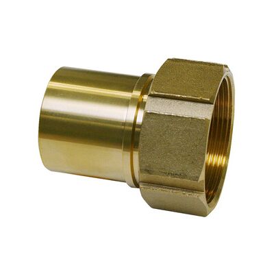 Nobrand Tw Schlauchstutzen, Glatt, Sicherungsbund, Überwurfmut.,Ms, Pu, Ig 1/2", Slw 13 Nobrand Tw Schlauchstutzen, Glatt, Sicherungsbund, Überwurfmut.,Ms, Pu, Ig 1/2", Slw 13