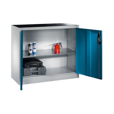 C+p Flgltür. Werkz.-Beist.Schr 1000x1200x400lichtgr / Lichtbl. 1 Bo C+p Flgltür. Werkz.-Beist.Schr 1000x1200x400lichtgr / Lichtbl. 1 Bo