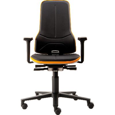 Bimos Basisstuhl Neon Orange Mit Gleiter Bimos Basisstuhl Neon Orange Mit Gleiter