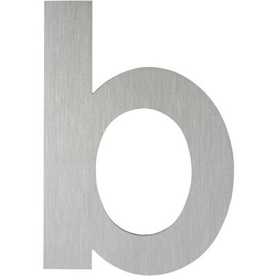 Hoppe Oa-Hausnummer, E610-621 Buchstabe B, Edelstahl Matt Hoppe Oa-Hausnummer, E610-621 Buchstabe B, Edelstahl Matt