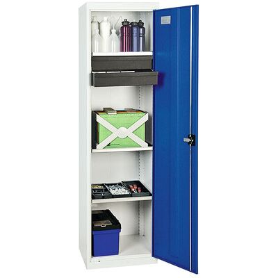Stumpf Werkzeugschrank 2 Sl 3wa 1800x500x500mm, Grau/blau Stumpf Werkzeugschrank 2 Sl 3wa 1800x500x500mm, Grau/blau