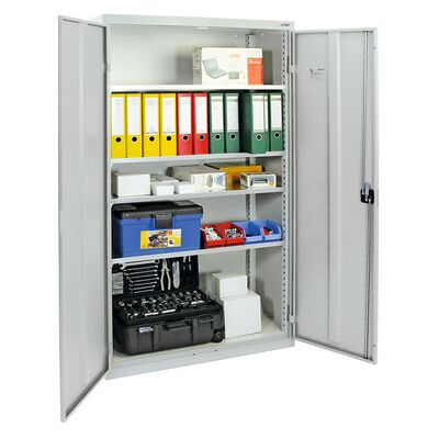 Stumpf Flügeltürschrank 2x4 Fb1800x1000x500grau Stumpf Flügeltürschrank 2x4 Fb1800x1000x500grau