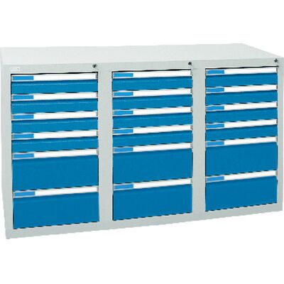 Stumpf Schubladenschrank Esta3 900 X 1500 X 500mm Ral 35/5012 Stumpf Schubladenschrank Esta3 900 X 1500 X 500mm Ral 35/5012