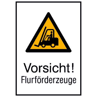 Safetymarking Warnzeichen W014 "Warnung Vor Flurförderzeugen" Alu Geprägt, 520x742mm Safetymarking Warnzeichen W014 "Warnung Vor Flurförderzeugen" Alu Geprägt, 520x742mm