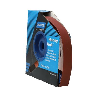 Symantec Norton - Schleifrolle R222 - 25mm x 25m - P400 Symantec Norton - Schleifrolle R222 - 25mm x 25m - P400