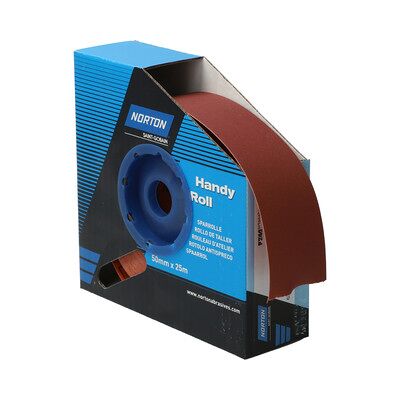 Norton Clipper Sparrolle R222 50mm X 25m P240 Norton Clipper Sparrolle R222 50mm X 25m P240
