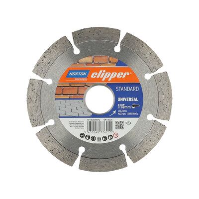 Norton Diamantscheibe Standard Universal Ø115mm Norton Diamantscheibe Standard Universal Ø115mm