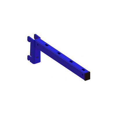 Meta Kragarm Vierkant 400x40x30mm 220kg Enzianblau Ral 5010 Kf.Besch. Kunststoffkappe Meta Kragarm Vierkant 400x40x30mm 220kg Enzianblau Ral 5010 Kf.Besch. Kunststoffkappe