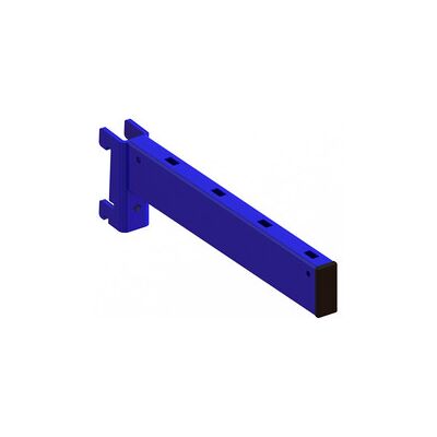 Meta Kragarm Vierkant 400x70x30mm 535kg Enzianblau Ral 5010 Kf.Besch. Kunststoffkappe Meta Kragarm Vierkant 400x70x30mm 535kg Enzianblau Ral 5010 Kf.Besch. Kunststoffkappe