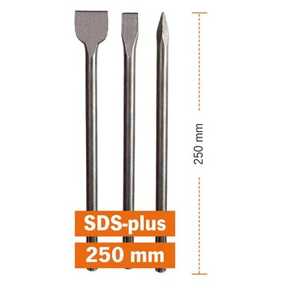 Projahn Meissel-Set 3tlg. Eco Sds Plus Projahn Meissel-Set 3tlg. Eco Sds Plus