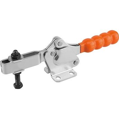 Kipp Schnellspanner Standard Stahl, Fuß Waagrecht, Komp:Kunststoff, Orange, M=m10x80 (K0074.0350) Kipp Schnellspanner Standard Stahl, Fuß Waagrecht, Komp:Kunststoff, Orange, M=m10x80 (K0074.0350)
