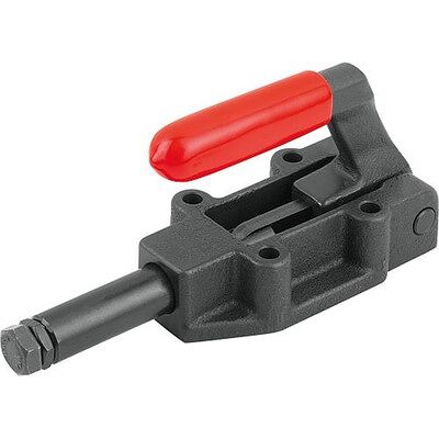 Kipp Schubstangenspanner Schwere Ausführung F2=6000, Stahl Phosphatiert, Komp:Kunststoff Rot, Griff Fest Kipp Schubstangenspanner Schwere Ausführung F2=6000, Stahl Phosphatiert, Komp:Kunststoff Rot, Griff Fest