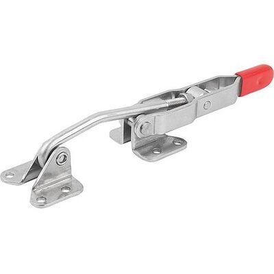 Kipp - Hakenspanner L=212 Edelstahl - Rot - Hook Spanner Kipp - Hakenspanner L=212 Edelstahl - Rot - Hook Spanner