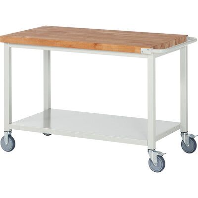 Rau. Fahrbare Werkbank Modell 8000, 1250 X 700mm, Ablageboden Rau. Fahrbare Werkbank Modell 8000, 1250 X 700mm, Ablageboden