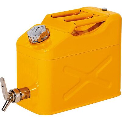 Asecos Kanister Mit Dosierhahn Stahl Lackiert, 20l, 170x445x470mm Asecos Kanister Mit Dosierhahn Stahl Lackiert, 20l, 170x445x470mm