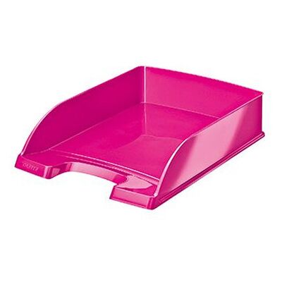 Leitz Briefablage Wow Plus 52263023 Din A4 Stapelbar Polystyrol Pink Metallic Leitz Briefablage Wow Plus 52263023 Din A4 Stapelbar Polystyrol Pink Metallic