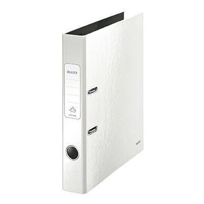 Leitz Ordner Wow 10060001 Din A4 50mm Pappe Perlweiß Leitz Ordner Wow 10060001 Din A4 50mm Pappe Perlweiß