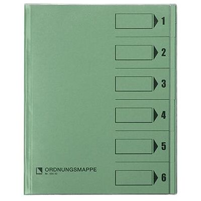 Bene Ordnungsmappe 083600gn Din A4 6 Fächer Pvc Grün Bene Ordnungsmappe 083600gn Din A4 6 Fächer Pvc Grün