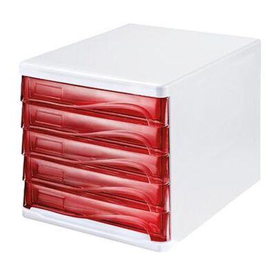 Helit Schubladenbox Economy H6129420 Din A4-C4 L.Gr/rt.Tr Helit Schubladenbox Economy H6129420 Din A4-C4 L.Gr/rt.Tr