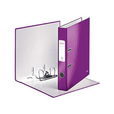 Leitz Ordner Wow 10060062 Din A4 50mm Pappe Violett Leitz Ordner Wow 10060062 Din A4 50mm Pappe Violett
