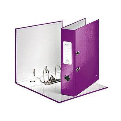 Leitz Ordner Wow 10050062 Din A4 80mm Pappe Violett Leitz Ordner Wow 10050062 Din A4 80mm Pappe Violett