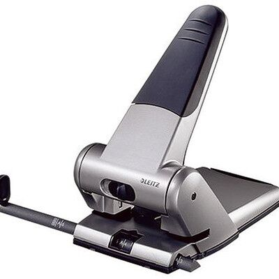 Leitz Registraturlocher 51800084 Max. 65 Blatt Aluminium Silber Leitz Registraturlocher 51800084 Max. 65 Blatt Aluminium Silber