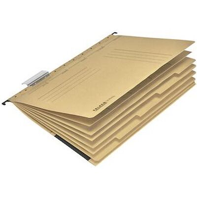 Falken Projekt- Und Personalhefter Unireg, A4, 230g/m², Braun, 6 Trennblätter, 1 Falken Projekt- Und Personalhefter Unireg, A4, 230g/m², Braun, 6 Trennblätter, 1