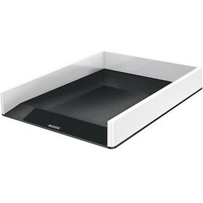 Leitz Briefkorb Wow Duo Color, A4, Weiß-Schwarz, 53611095 Leitz Briefkorb Wow Duo Color, A4, Weiß-Schwarz, 53611095