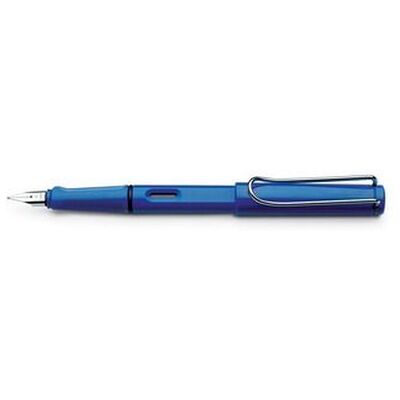 Lamy Füllhalter "Safari Blue", Modell 14, Feder M, Blau, 1210491, Hochglänzend Lamy Füllhalter "Safari Blue", Modell 14, Feder M, Blau, 1210491, Hochglänzend