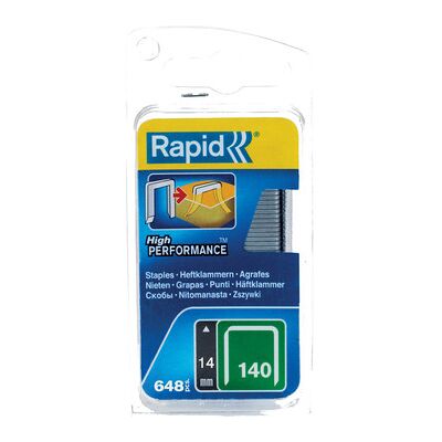 Rapid Klammern 140/14mm Sägeanschnitt 650er Pack, 40109576 Rapid Klammern 140/14mm Sägeanschnitt 650er Pack, 40109576