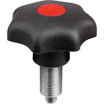 Kipp Arretier- Und Spanngriff M. Optischer Verriegelung Gr.3 D2=50, M12, L=58, L1=20, D=6, Autom.Stahl Verzinkt, Kipp Arretier- Und Spanngriff M. Optischer Verriegelung Gr.3 D2=50, M12, L=58, L1=20, D=6, Autom.Stahl Verzinkt,