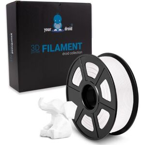 your droid yourDroid PLA Filament Weiss 1.75mm 1kg