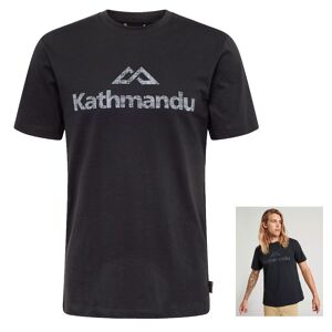 Burton, Gonso, Völkl, ... Kathmandu Logo MNS Short Sleeve Crew Tee Herren kurzarm T-Shirt, blk