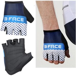 3Face - Radhandschuh Gel gepolstert Made in Italy Moleno, blau